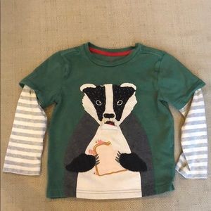 Boden appliqué long sleeved tee